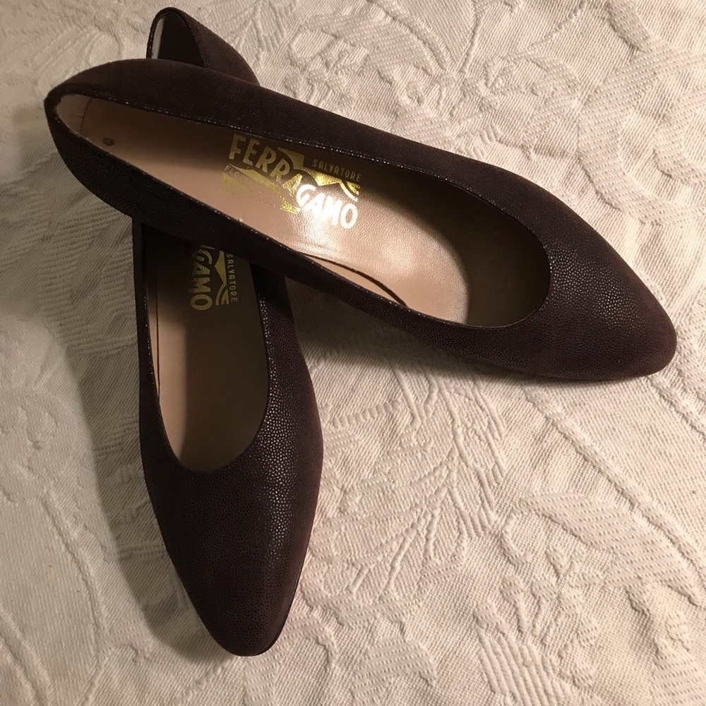 Salvatore Ferragamo Brown shoes